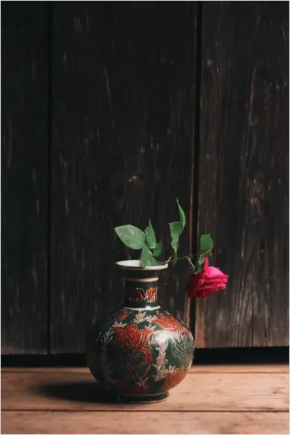Classic Still Life Painting Style Photo 8248