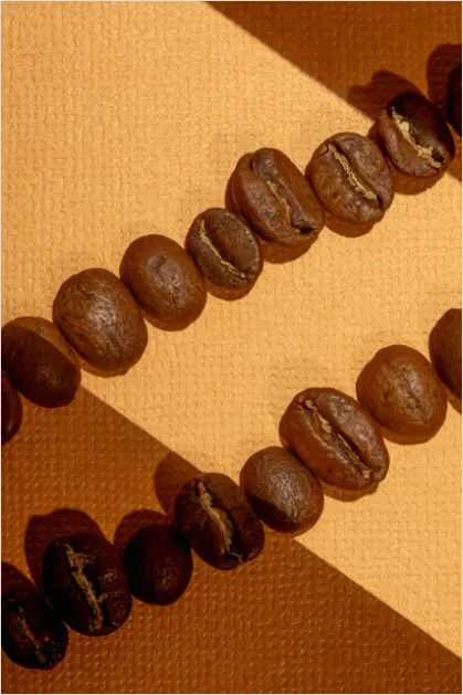 Detail Coffee Beans Still Life Close Up Number 2