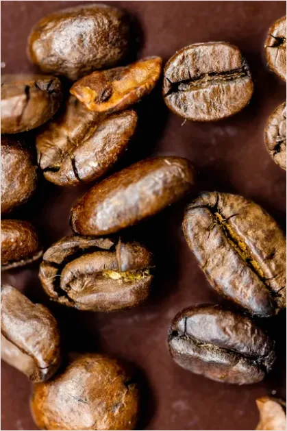 Detail Coffee Beans Still Life Close Up Number 6