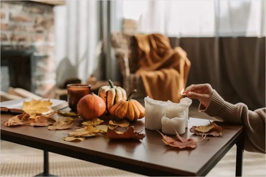 Detail Cozy Home Decor Warm Tones Number 2