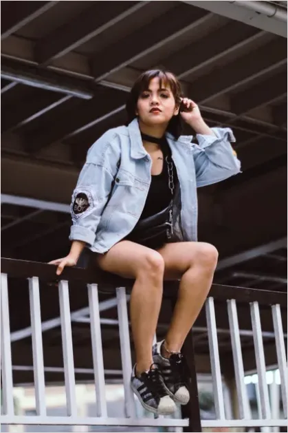 Denim Jacket Outfit Photo 6aa7