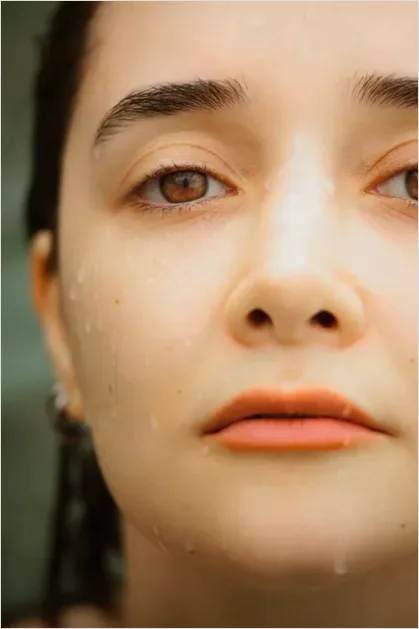 Detail Dewy Skin Close Up Portrait Number 11