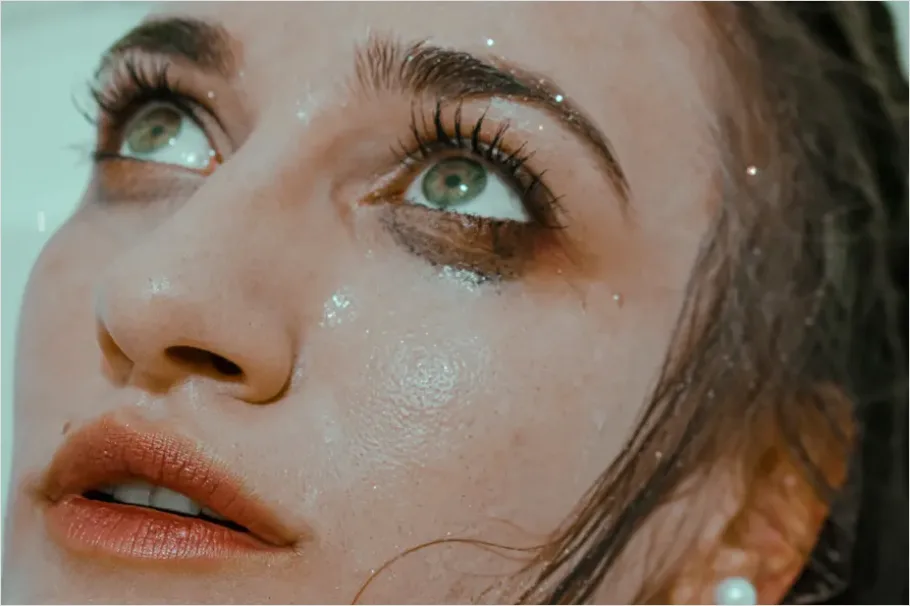 Detail Dewy Skin Close Up Portrait Number 14