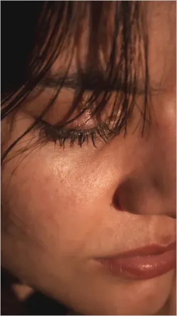 Detail Dewy Skin Close Up Portrait Number 4