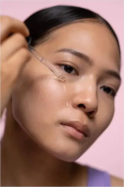 Detail Dewy Skin Close Up Portrait Number 5