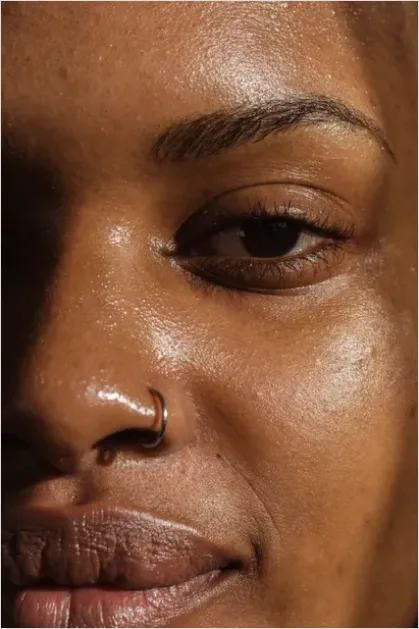 Detail Dewy Skin Close Up Portrait Number 6