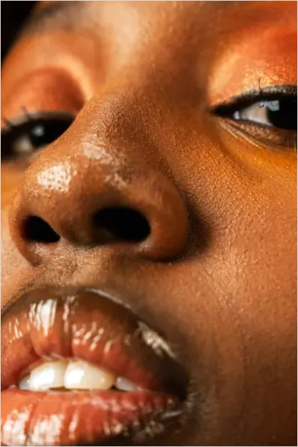 Detail Dewy Skin Close Up Portrait Number 9