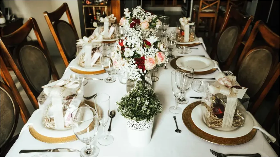 Detail Dining Table Setting Aesthetic Number 7