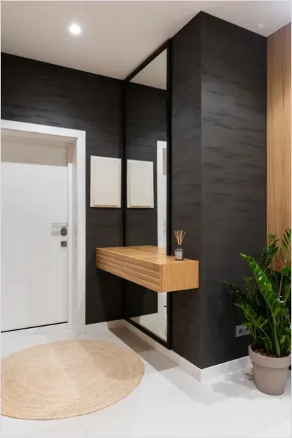 Detail Entryway Mirror Decor Ideas Number 3