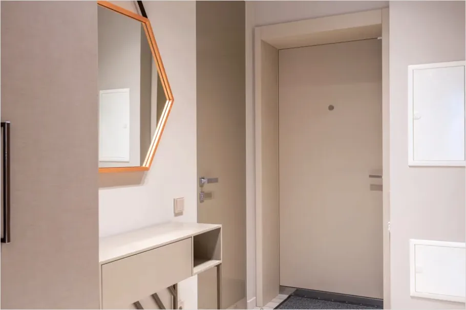 Detail Entryway Mirror Decor Ideas Number 6