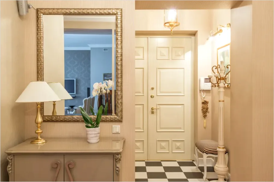 Detail Entryway Mirror Decor Ideas Number 10