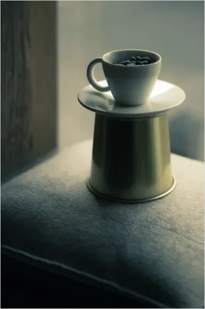 Detail Espresso Cup Still Life On Saucer Number 3