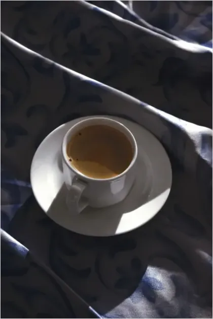 Detail Espresso Cup Still Life On Saucer Number 5