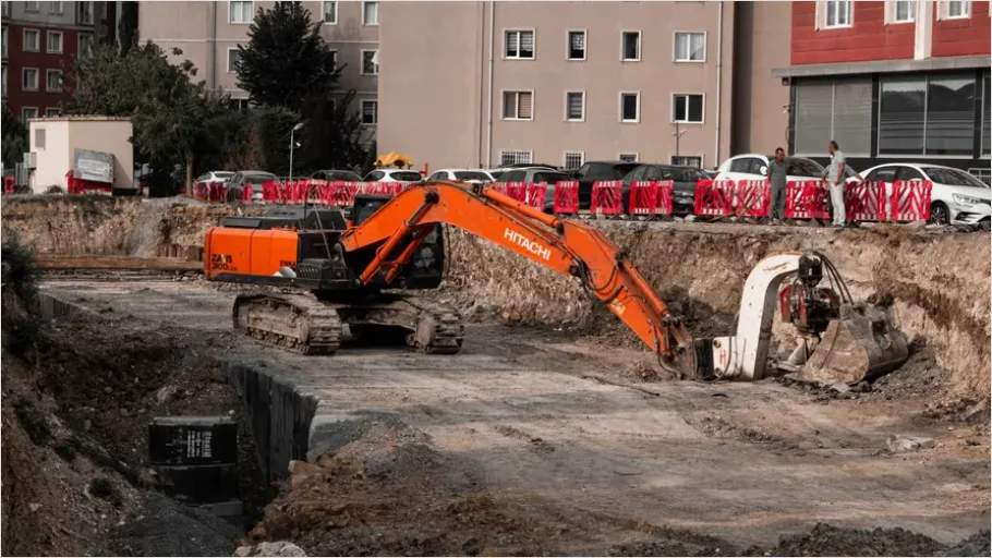 Detail Excavator Heavy Equipment Construction Number 9