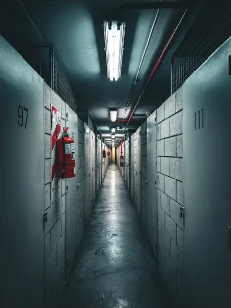 Fire Safety Equipment Factory Hallway Ec66