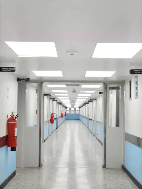 Detail Fire Safety Equipment Factory Hallway Number 3