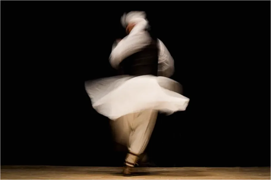 Detail Folk Dance Costume Movement Blur Photo Number 2