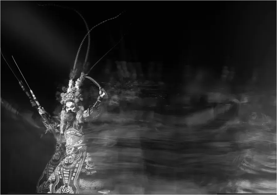 Detail Folk Dance Costume Movement Blur Photo Number 6