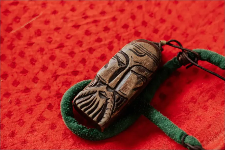 Detail Folk Talisman Amulet Close Up Photo Number 2