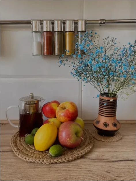 Detail Fresh Herbs Still Life Kitchen Counter Number 4