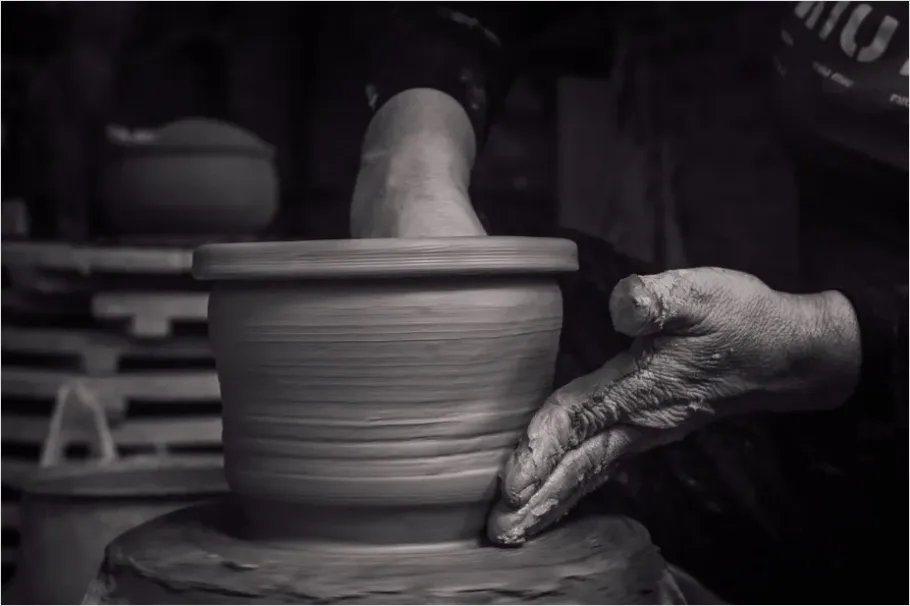 Detail Handmade Pottery Traditional Craft Photo Number 3