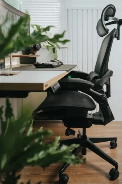 Detail Home Office Ergonomic Chair Setup Number 9