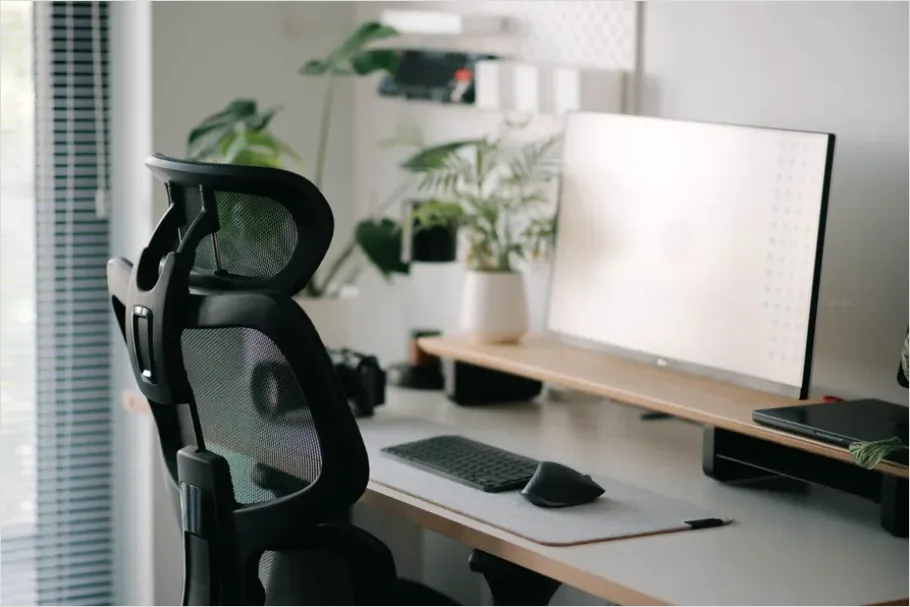 Detail Home Office Ergonomic Chair Setup Number 10