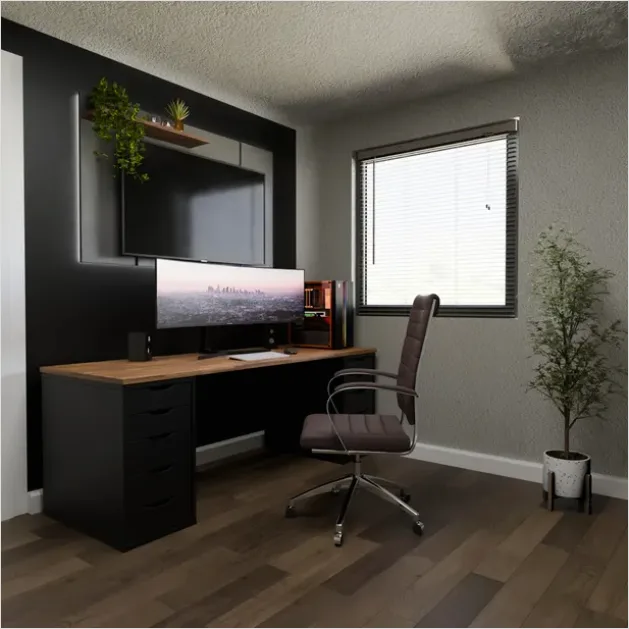 Detail Home Office Setup Modern Number 6