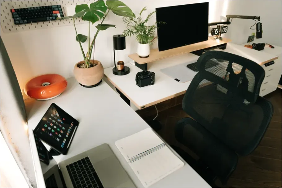 Detail Home Office Setup Modern Number 7