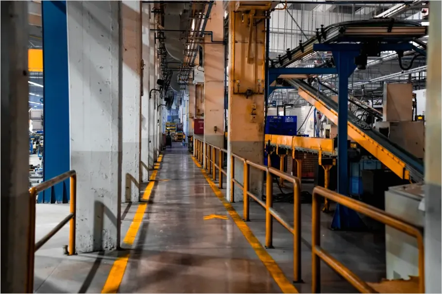 Detail Industrial Production Line Conveyor Belt Number 3