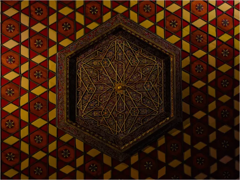 Detail Islamic Geometric Pattern Tile Detail Number 8