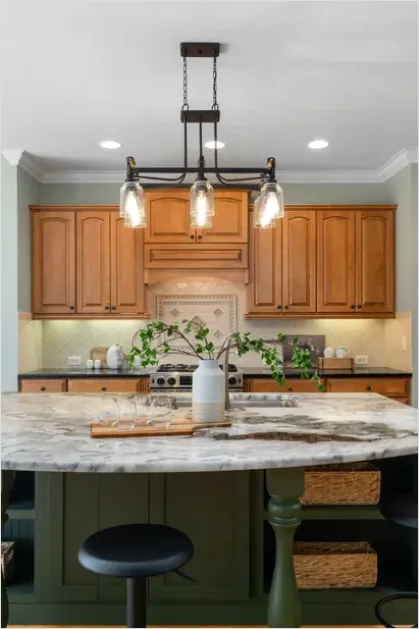 Detail Kitchen Countertop Styling Decor Number 4