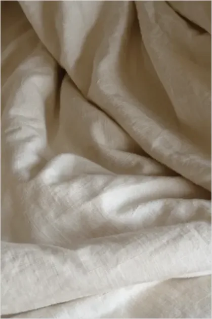 Detail Linen Fabric Texture Neutral Number 8