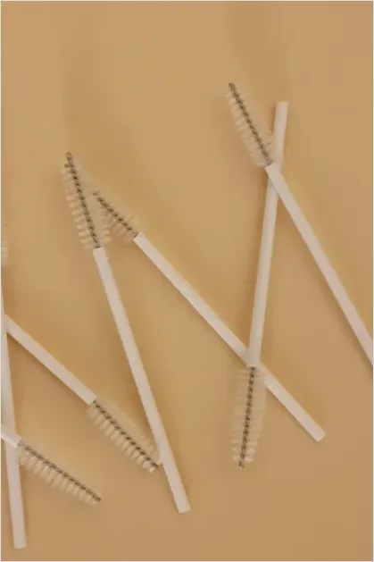 Detail Makeup Brushes Still Life Overhead Number 6