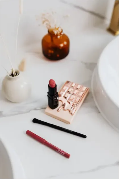 Makeup Products On Vanity Photo 4b3a