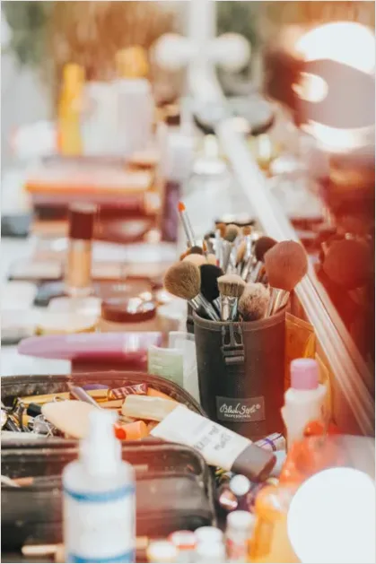 Detail Makeup Products On Vanity Photo Number 4