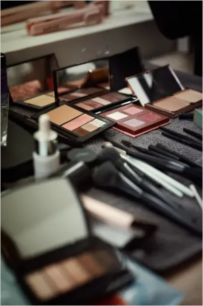 Detail Makeup Products On Vanity Photo Number 5