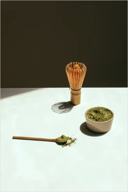 Detail Matcha Still Life Bamboo Whisk Number 4