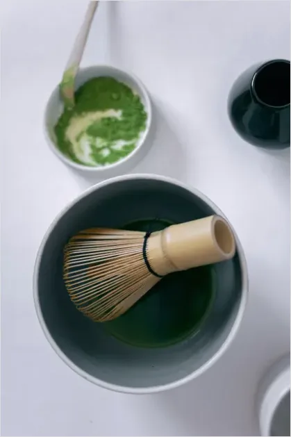 Detail Matcha Still Life Bamboo Whisk Number 7