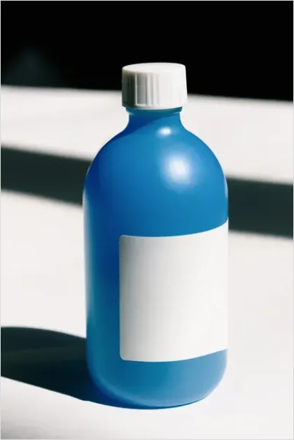 Detail Minimal Bottle Mockup On White Number 2