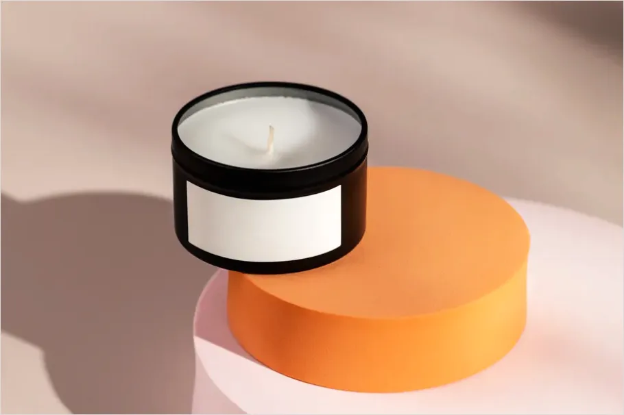 Detail Minimal Candle Product Photo Aesthetic Number 5