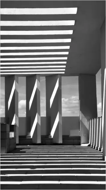 Detail Minimal Corridor Perspective Photo Number 13