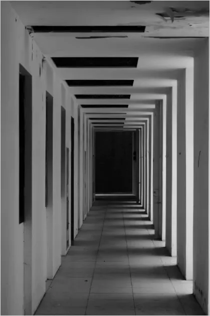 Detail Minimal Corridor Perspective Photo Number 8