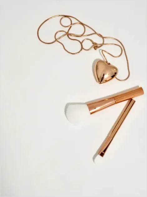 Detail Minimal Jewelry Still Life White Background Number 2
