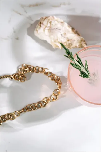Detail Minimal Jewelry Still Life White Background Number 4