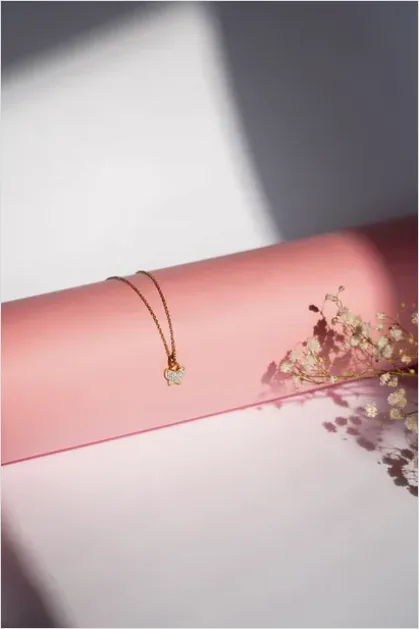 Detail Minimal Jewelry Still Life White Background Number 8