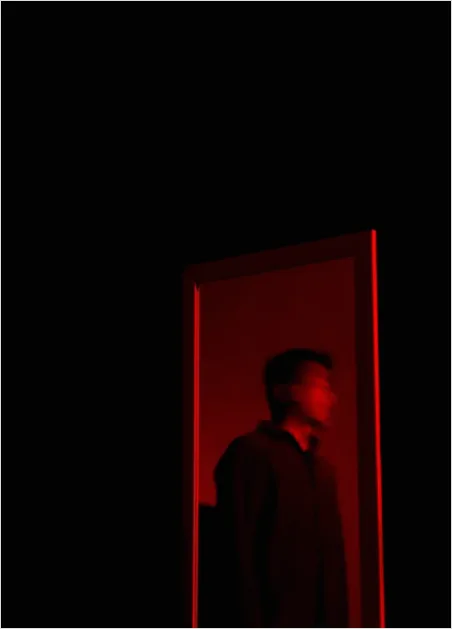 Detail Minimal Negative Space Photography Portrait Number 16