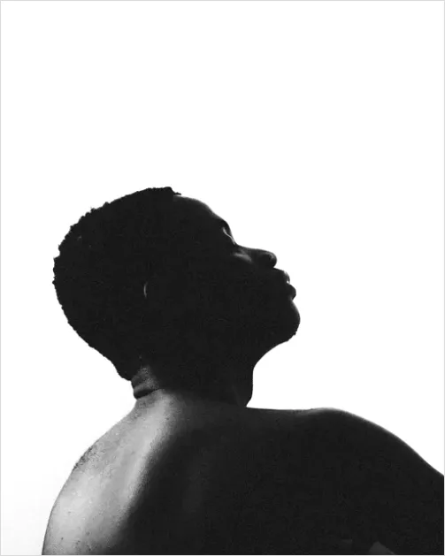 Detail Minimal Negative Space Photography Portrait Number 9