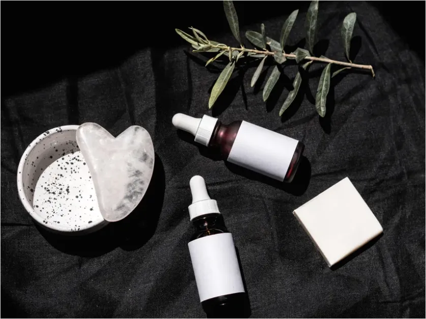 Detail Minimal Skincare Flat Lay Background Number 11