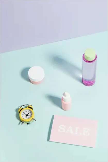 Detail Minimal Skincare Flat Lay Background Number 15